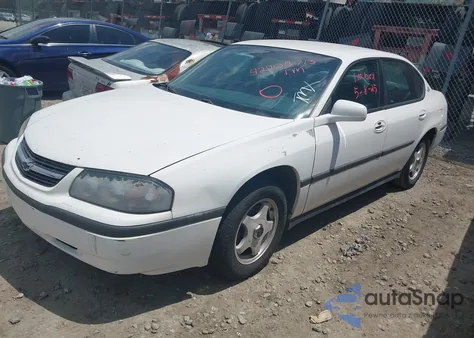 2003 Chevrolet Impala from USA, damaged, VIN 2G1WF55E139101528